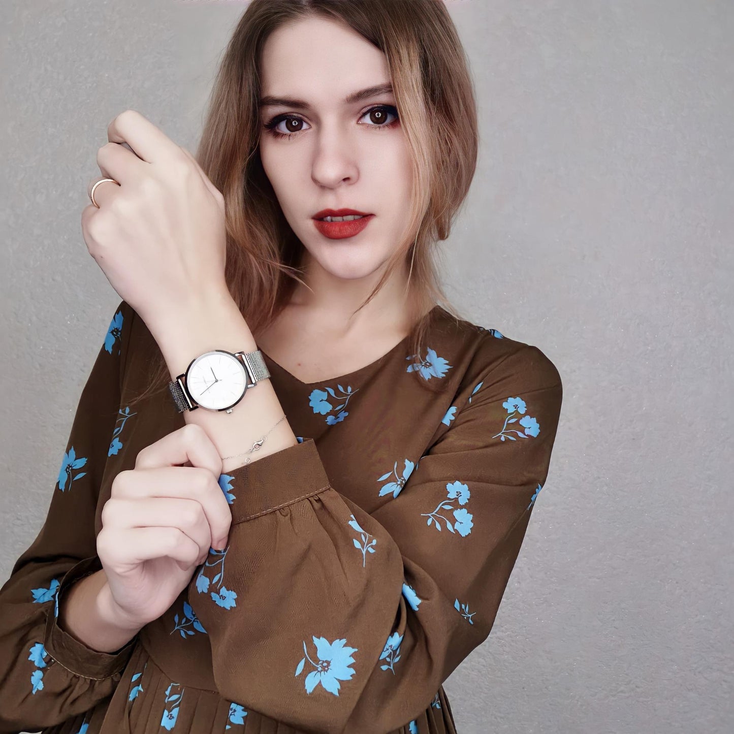 Relógio Feminino Classic Prata 32mm