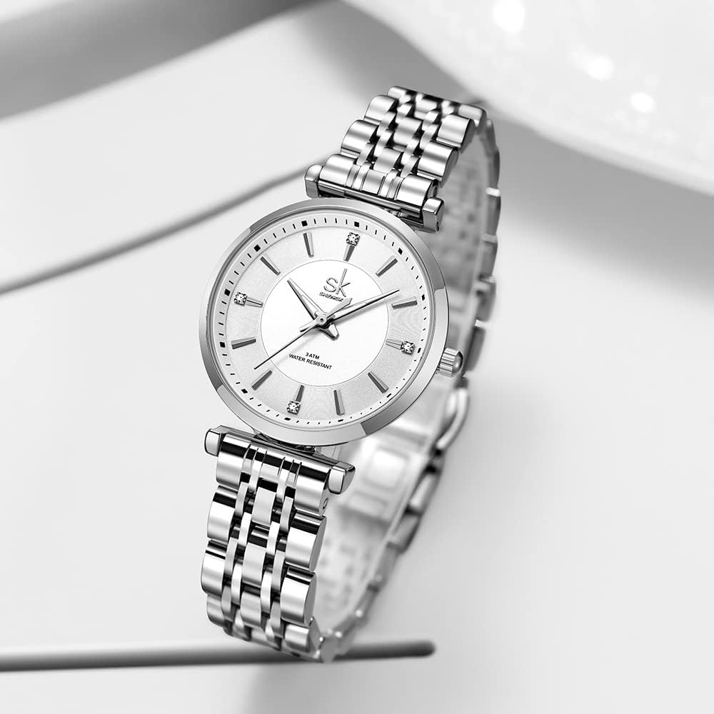 Relógio Feminino Bella 32mm Prata