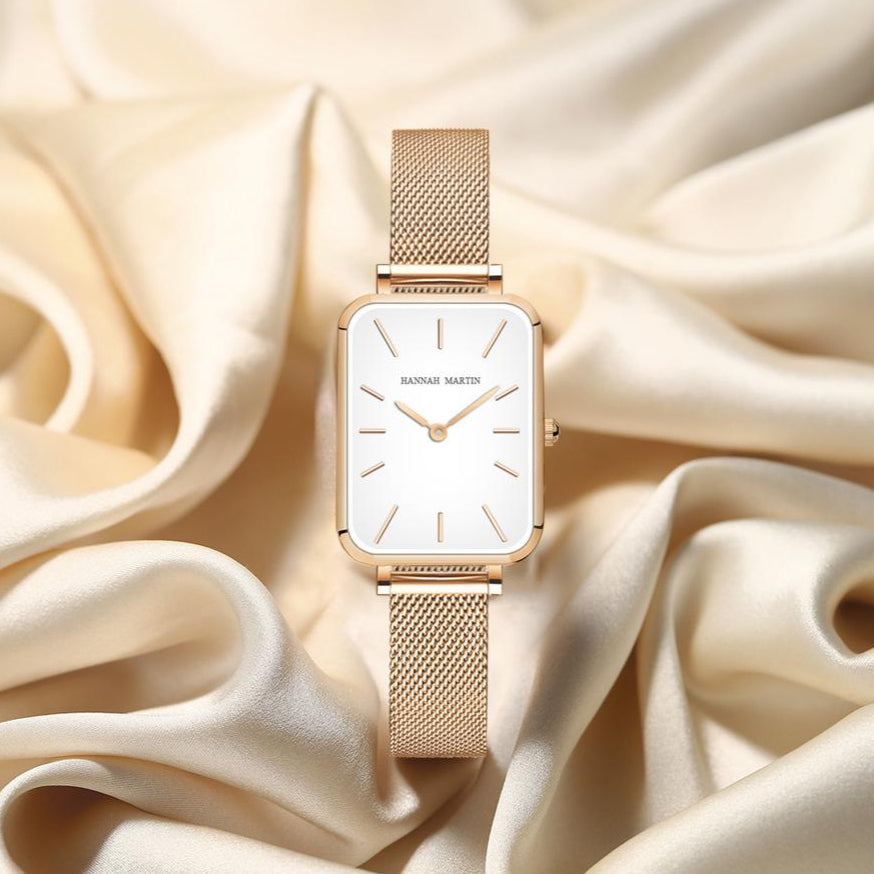 Relógio Feminino Vintage 34mm Dourado
