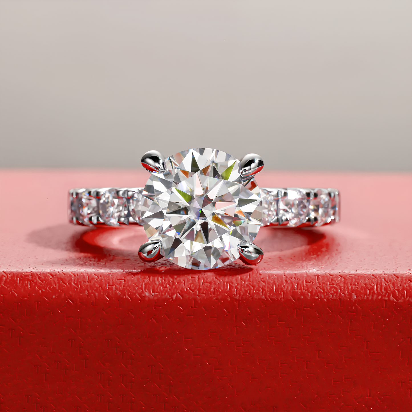 Anel Solitário Real Moissanite