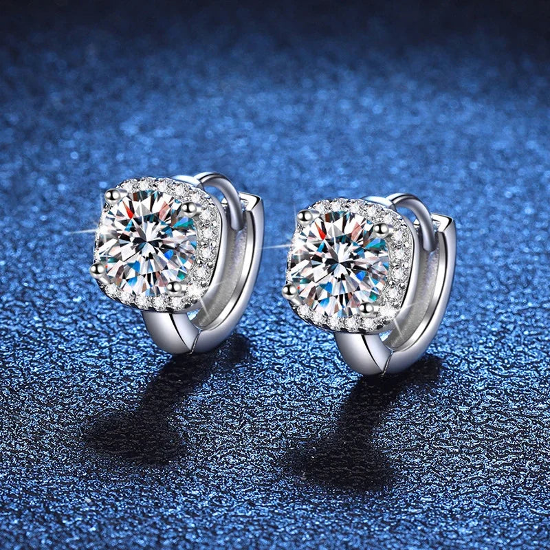 Brinco Brilho Sereno Moissanite