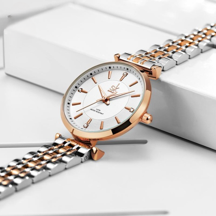 Relógio Feminino Bella 32mm Rosé