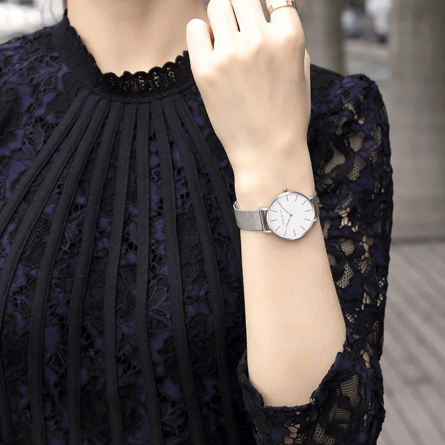 Relógio Feminino Classic Prata 32mm