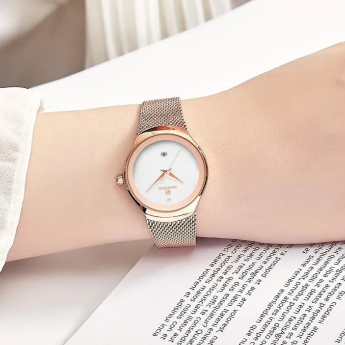 Relógio Feminino Mônaco Rosé 32mm