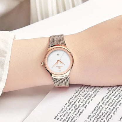 Relógio Feminino Mônaco Rosé 32mm