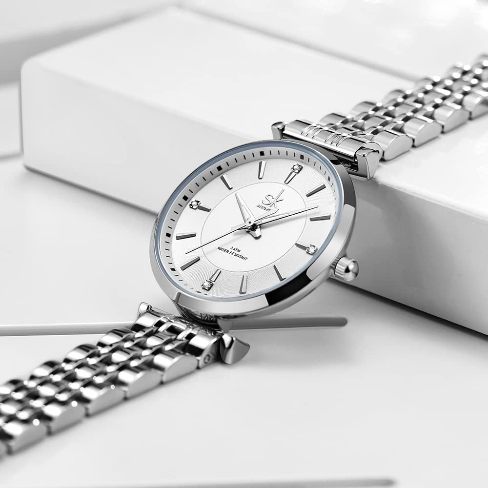 Relógio Feminino Bella 32mm Prata