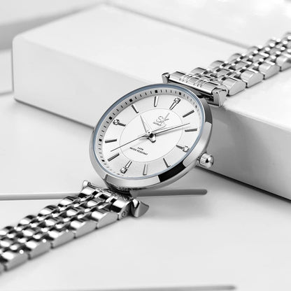 Relógio Feminino Bella 32mm Prata