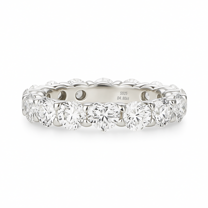 Aliança Fiel Amor 480 Pontos Moissanite