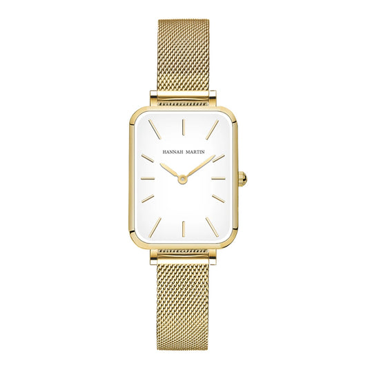 Relógio Feminino Vintage 34mm Dourado
