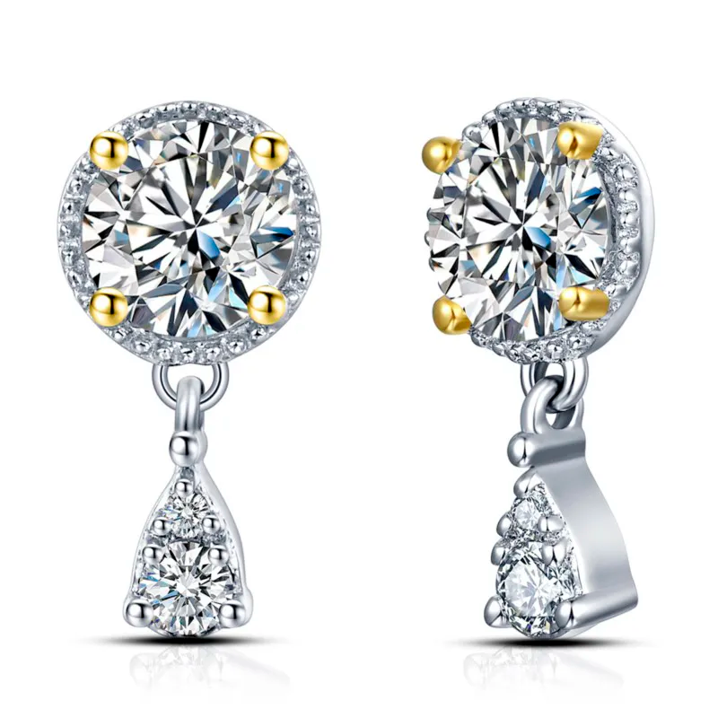 Brinco Pedra Celestial Moissanite - Loratta 