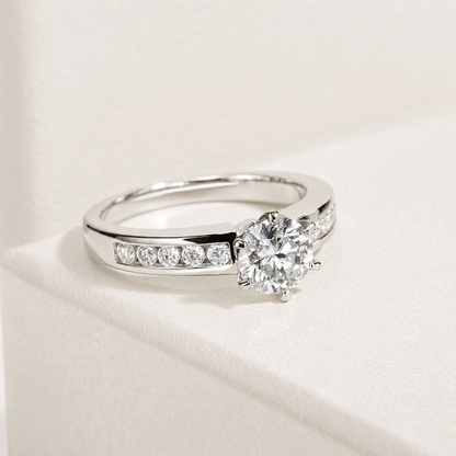 Anel Fairy Moissanite Banhado a Ouro 18k