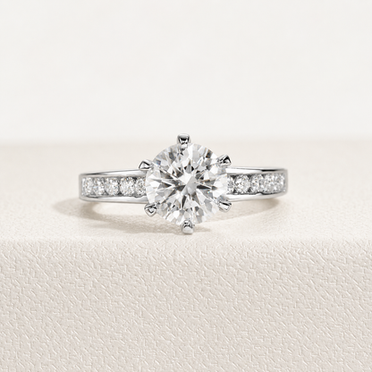 Anel Fairy Moissanite Banhado a Ouro 18k