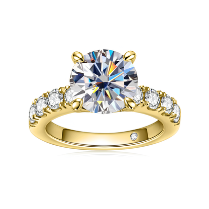 Anel Solitário Real Moissanite