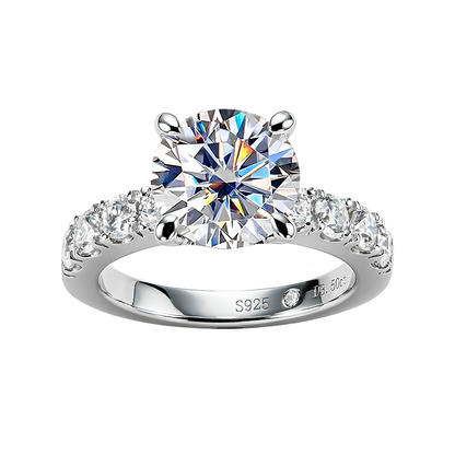 Anel Solitário Real Moissanite