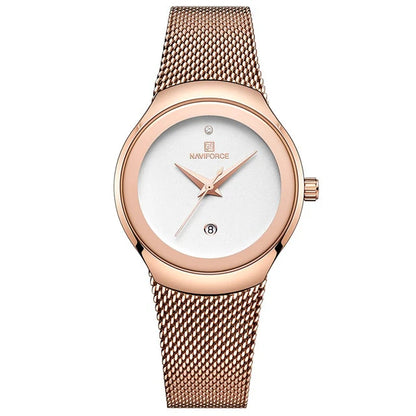 Relógio Feminino Mônaco Rosé 32mm